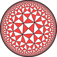 Hyperbolic tiling